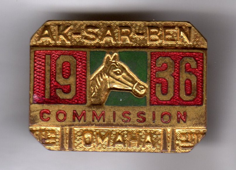 1936 Commissioner Pin Image