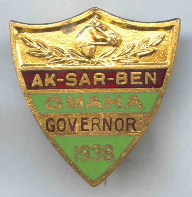 1938 Governor Pin Image