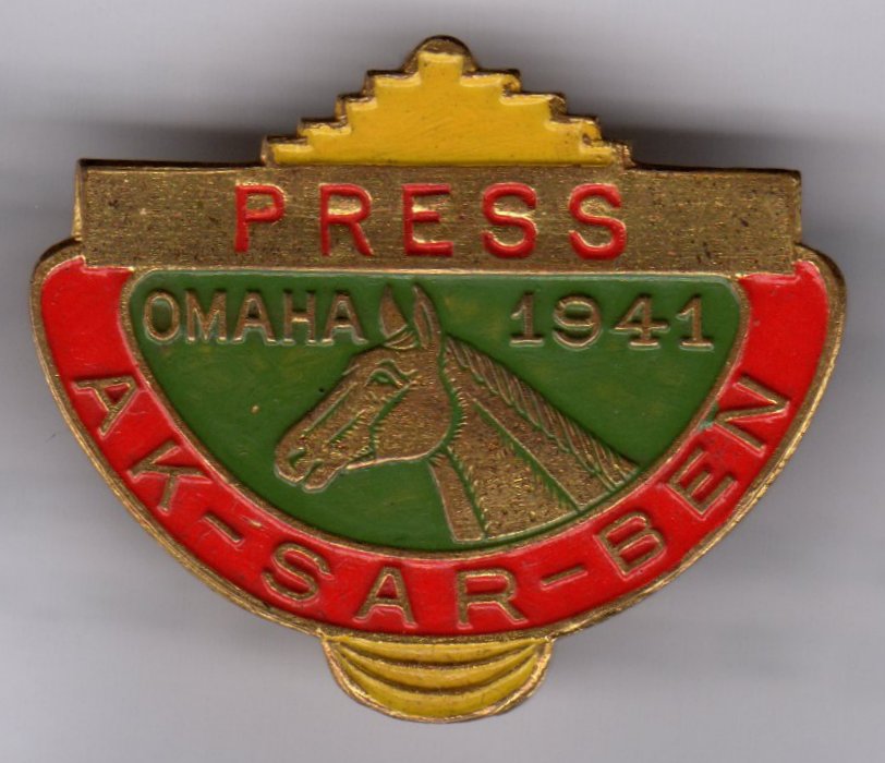 1941 Racing Press Pin Image