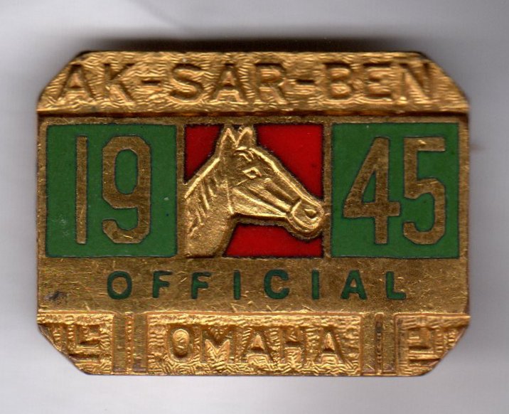 1945 Racing Official Pin Image