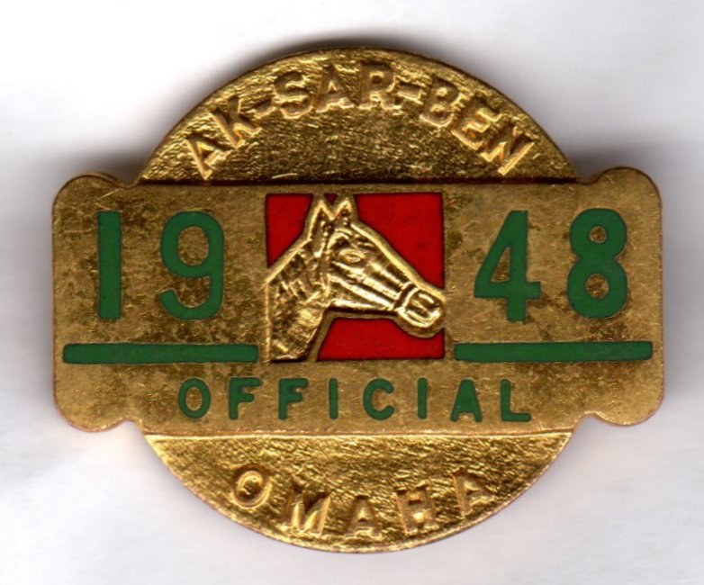 1948 Racing Official Pin Image
