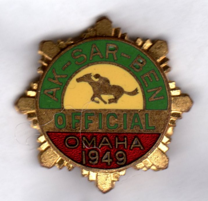 1949 Racing Official Pin Image