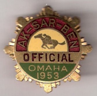 1953 Racing Official Pin Image