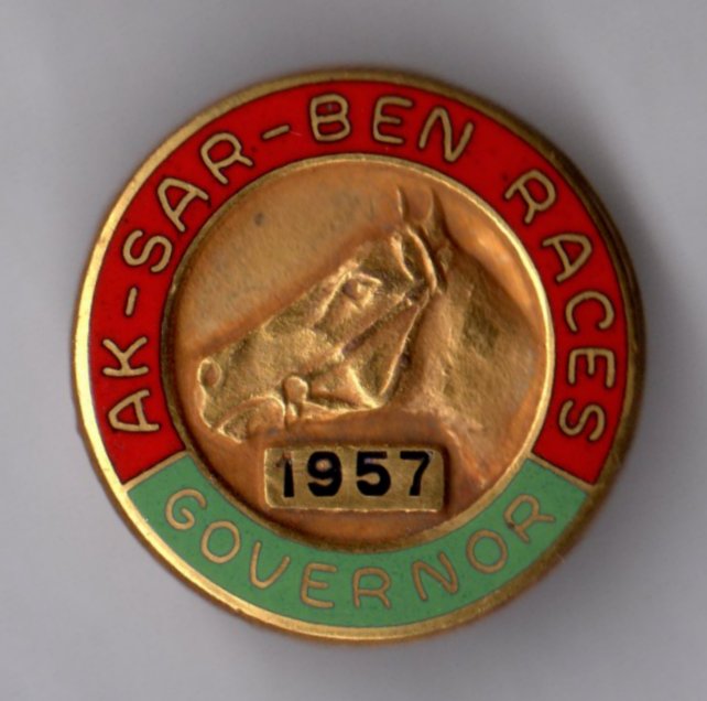 1957 Governor Pin Image