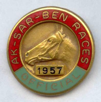 1957 Racing Official Pin Image