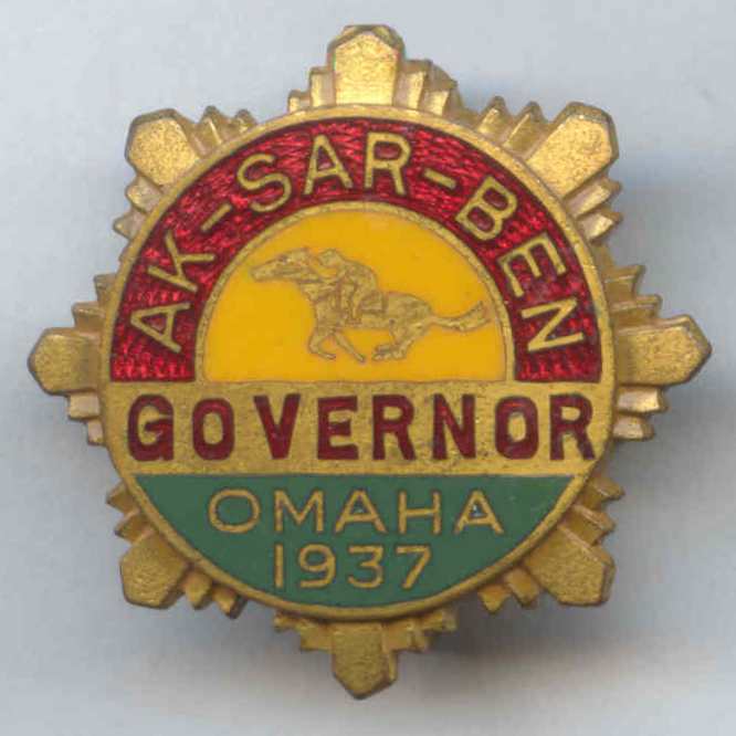 1973 Governor Pin Image