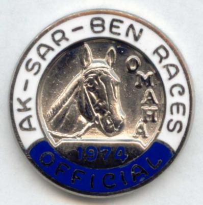 1974 Racing Official Pin Image