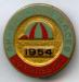 1954 Racing Commission Pin Image