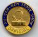 1956 Livestock Show Official Pin Image