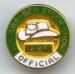 1974 Livestock Show Official Pin Image
