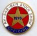 1976 Livestock Show Official Pin Image