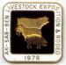 1978 Livestock Show Official Pin Image