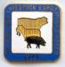 1979 Livestock Show Official Pin Image