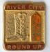 1982 Livestock Show Official Pin Image